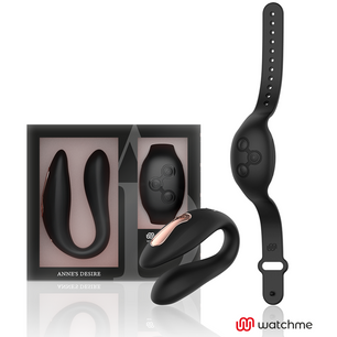 ANNE'S DESIRE - Dual Pleasure Tecnolog a Watchme Nero