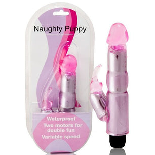 BAILE - Vibratore con Stimolatore Rosa Regolabile