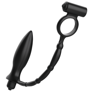 ADDICTED TOYS - Plug Anale con Anello Vibrante