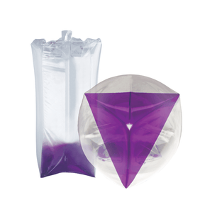 Love Pussy Tube masturbatore maschile con confezione originale, tubo trasparente con inserto interno viola e lubrificante incluso.