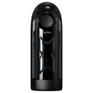 Masturbatore automatico Leten Sec-Tech nero, vista frontale