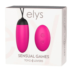 Ovetto vibrante telecomandato Toyz4Lovers Elys nella confezione originale sensual games