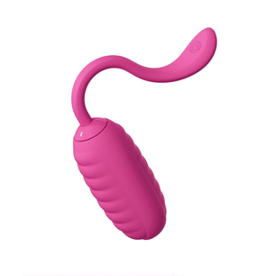 Pretty Love Catalina rosa con smartphone e icona Bluetooth per il controllo remoto tramite app.